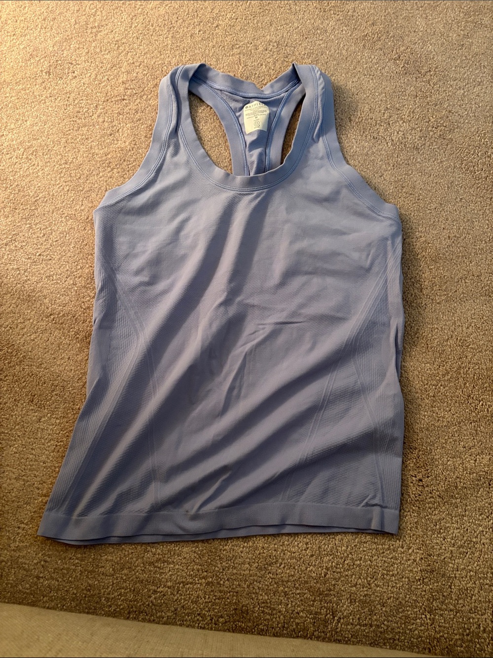 Athleta Lavender Racerback Performance Tank - Picture 2 of 4